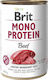 Brit Mono Protein Υγρή Τροφή Σκύλου με Βοδινό σε Κονσέρβα 400γρ.