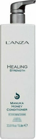 L' Anza Healing Strength Manuka Honey Conditioner Wiederaufbau/Pflege für Alle Haartypen 1000ml