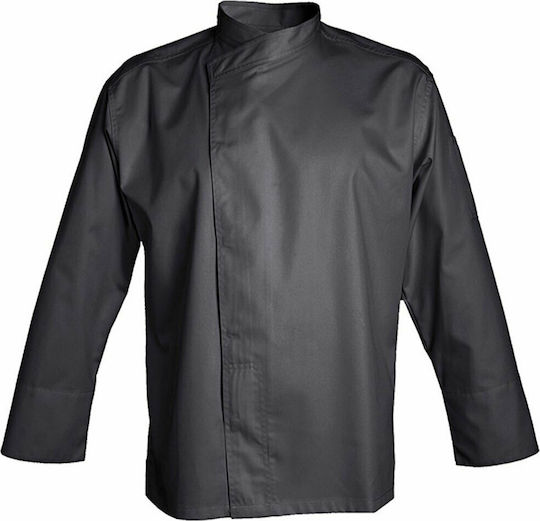 Clement Design Σακάκι Σεφ Unisex Γκρι με Μακρύ Μανίκι Murano