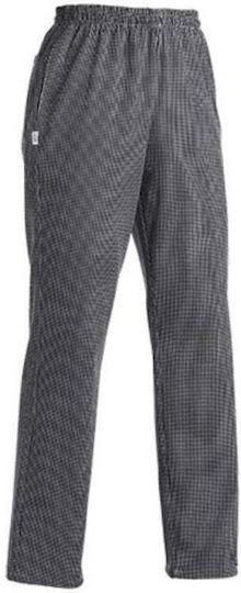 Egochef Chef Gray Pants with Elastic Waist
