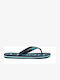 Profile Logo Slapi Bărbați Flip Flops Albastru Închis