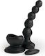 Pipedream Threesome Wall Banger Beads Anal Beads with Wireless Functionality and Vibration Black 16.76cm