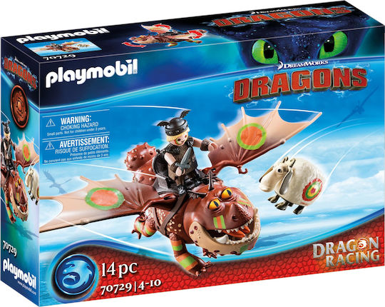 Playmobil Dragons Fishlegs and Meatlug for 4-10 years old