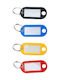 Metron Set Keychain Tags Plastic Yellow 100pcs