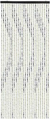 HOMie 101271 Fabric Door Curtain Beige 90x180cm