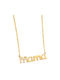 Gold necklace K14 Handmade Mama