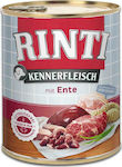 Rinti Kennerfleisch Canned Grain Free Wet Dog Food with Duck 1 x 800gr