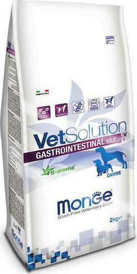 Monge Vet Solution Gastrointestinal Adult 2кг Суха Храна без Зърнени храни за Възрастни Кучета с Пилешко
