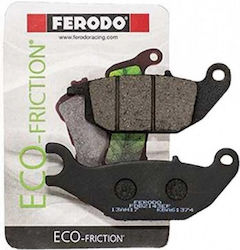 Ferodo Τακάκια Μοτοσυκλέτας Πίσω Eco-Friction Honda Supra X-125/Yamaha Tricity 125 2014 για Yamaha Tricity 125