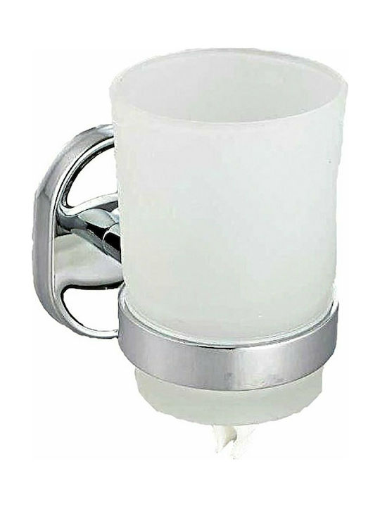 Sidirela Inox Cup Holder Wall Mounted Silver