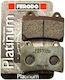 Ferodo Motorcycle Brake Pads Platinum Yamaha TDM 850/Yamaha SRX 600 1987-1989 for Yamaha TDM 850 / SRX 600