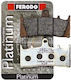 Ferodo Motorcycle Brake Pads Front Platinum Suzuki GSF 1200 Bandit 01'-05' GSXR 1300 Hayabusa 02'-07' Kawasaki ZRX 1200 01'-03' for Kawasaki ZRX 1200