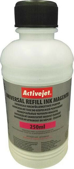 Active Jet Συμβατό Μελάνι Εκτυπωτή InkJet Universal 250ml Ματζέντα 1τμχ