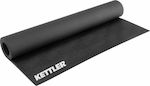 Kettler Gym Exercise Equipment Floor Mat 7929-650 Black 140x80x0.6cm