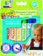 Crayola Mini Kids Washable Drawing Markers Thick Set 8pcs