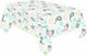 Amscan Party Tablecover Unicorns Plastic 180x120cm Light Blue 9904595