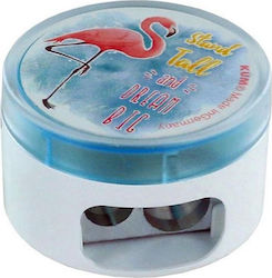 Kum Flamingo Διπλή Ξύστρα Πολύχρωμη Kum Flamingo Διπλή Ξύστρα Πολύχρωμη