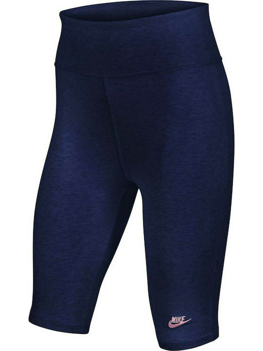 Nike Παιδικό Κολάν Αθλητικό Κοντό Μπλε Sportswear