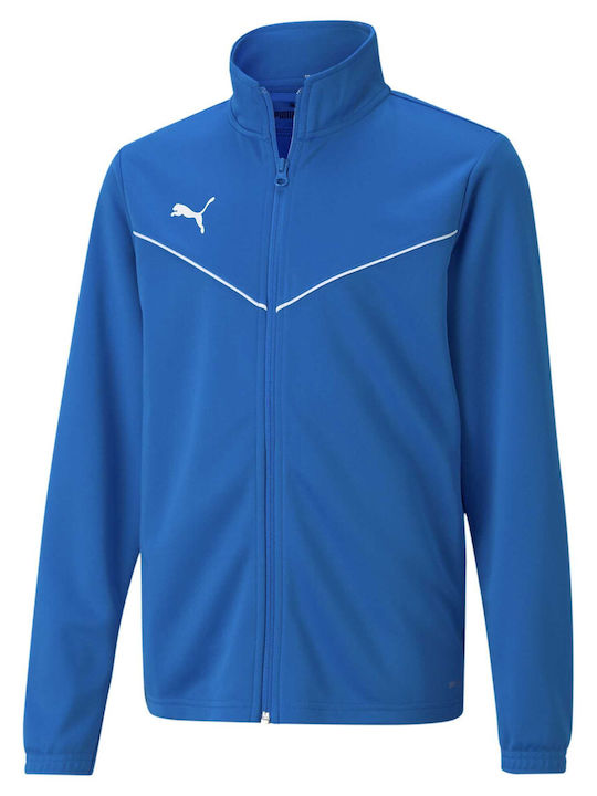 PUMA Athletic Kids Cardigan Blue Liga Training
