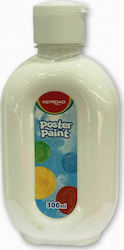 Keyroad Poster Paint Темперни бои Бели в Бутилк...