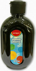 Keyroad Poster Paint Tempera Colour Paint Bottle 300ml Black