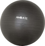 Amila 48414 Pilates Ball 65cm 1.4kg Black Bulk