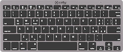 Celly Keyboardbt Fără fir Bluetooth Doar tastatura pentru Tabletă UK Argint