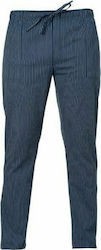 Giblor's Enrico Chef Blue Pants with Elastic Waist