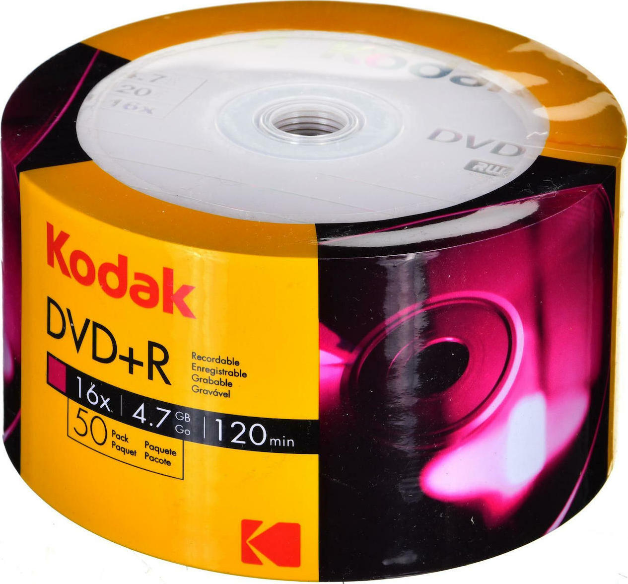 DVD-R. Kodak DVD. Диск DVD-R vs 4,7gb №50 16х 166398 , Тайвань. My Media DVD-R. Dvd r 100