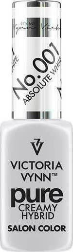 Victoria Vynn Pure Creamy Hybrid Ημιμόνιμο Βερνίκι Νυχιών 001 Absolute White 8ml