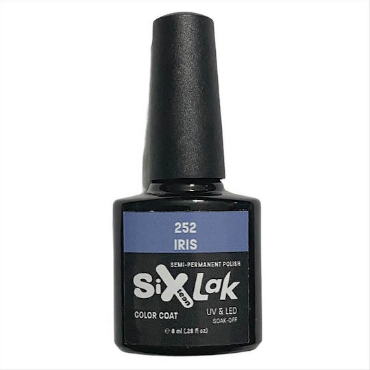Sixteen Cosmetics SixLak Semipermanent Lac de Unghii 252 Iris 8ml 1buc