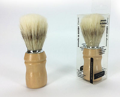 General Trade Βουρτσάκι Ξυρίσματος 12cm Shaving Brush with Synthetic Hair Bristles Brown