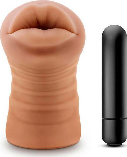 Blush M for Men Isabella Vibrating Mouth Stroker Masturbator mit Vibration 1Stück