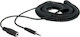 Powertech Powertech 3.5mm Jack Cable - 3.5mm Female to Male Black 5m CAB-J046