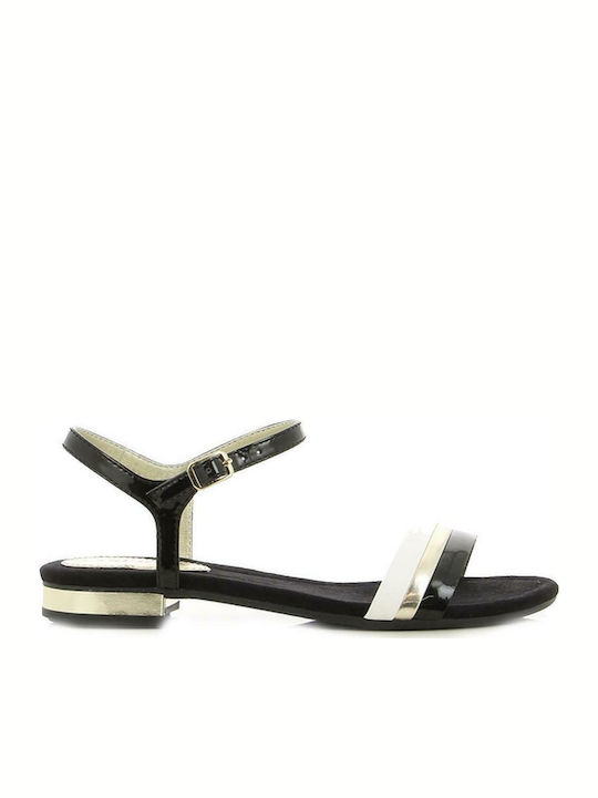 Sprox Patent Leather Women's Sandals SX Black