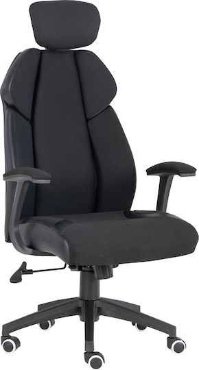 Woodwell BF8300 Директорски Офис Стол с Наклон Черен