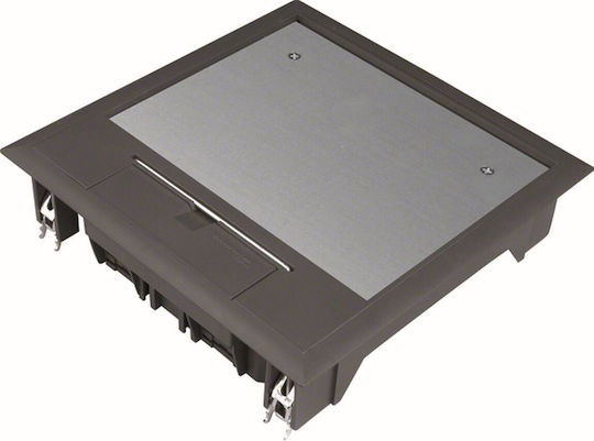 Hager Flush Electrical Box Flush-mounted 12-way 77mm in Gray Color