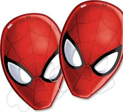 Procos Paper Party Accessory "Spiderman" Theme Set of 6pcs 85179