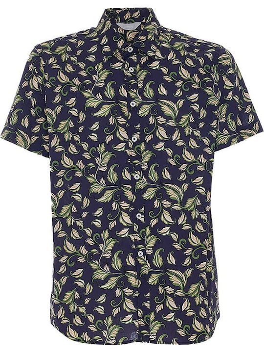 CE627SS Cu mânecă scurtă Cămașă Floral Multicolor
