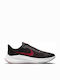 Nike Winflo 8 Herren Sportschuhe Laufen Black / University Red / Light Smoke Grey / White