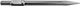 Bulle Pointed Chisel 410mm with HEX Socket 43977