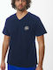 T-shirt Navy Μπλε