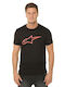 Alpinestars Ageless 1032-72030 Herren T-Shirt Kurzarm Schwarz 1032720-3010-30