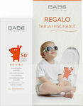 Babe Laboratorios Αδιάβροχο Βρεφικό Αντηλιακό Γαλάκτωμα Pediatric SPF50 100ml & Δώρο Φουσκωτή Σανίδα