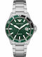 Emporio Armani Mario Men's Watch 42mm Battery with Silver Metal Bracelet