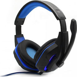 Ezra Konigsaigg K8001 Over Ear Μπλε