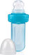 Nuby Πιπίλα Φαγητού Μπλε "Easy Squeezy Feeder" ...
