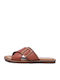 Refresh Women's Flat Sandals in Tabac Brown Color