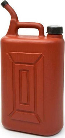 Fuel Plastic Can 13lt Red