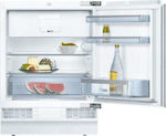 Bosch KUL15ADF0 Εντοιχιζόμενο Μονόπορτο Ψυγείο 123lt Υ82xΠ59.5xΒ54.8εκ. Λευκό